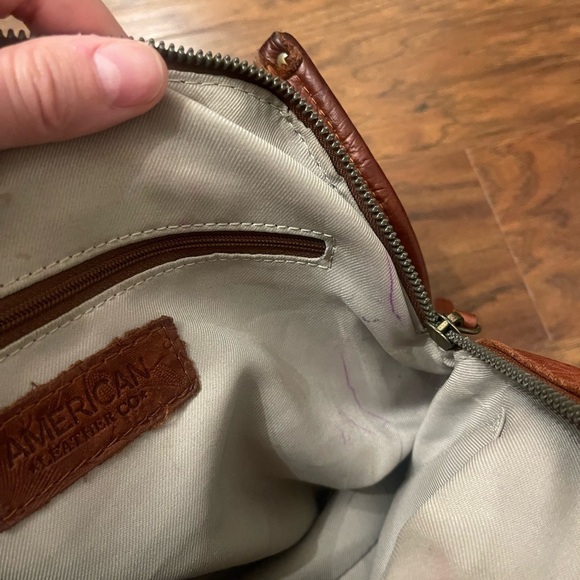 American Leather Company Shoulder Bag - Picture 7 of 8